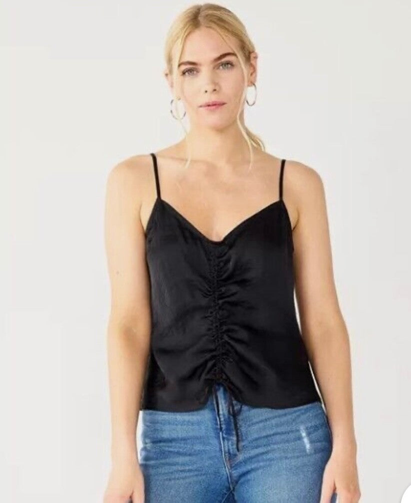 $30 Nine West Women’s-Fashion Cami-Mineral Black-Medium-New With Tags