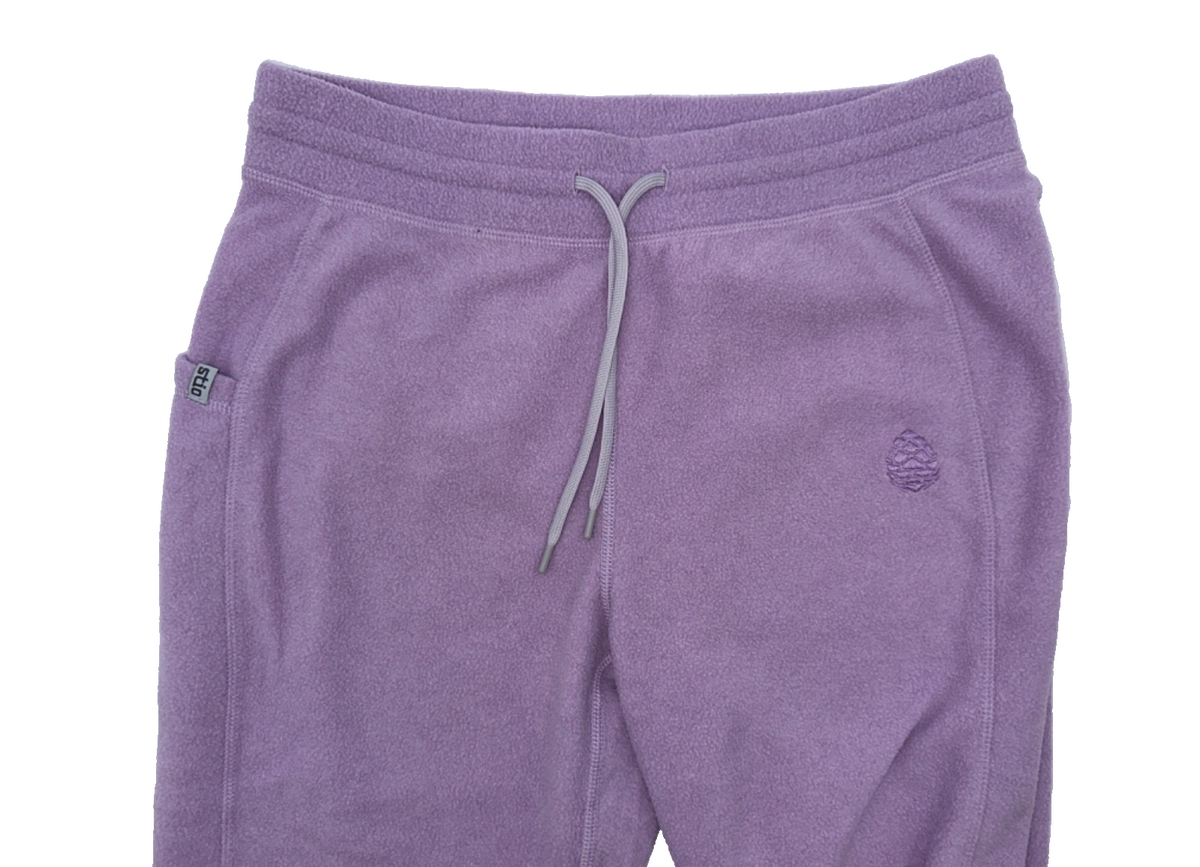 $110 Stio Women's Turpin Soft Fleece Jogger - Lavender Layer - Medium - New Tag
