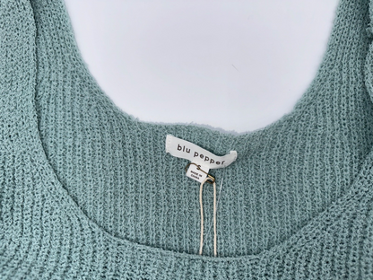 $68 Blue Pepper Women’s Tank Top- Mint Green- Small- New With Tank