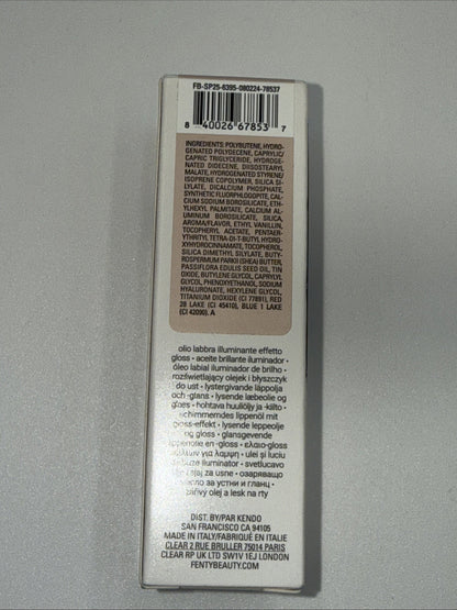 Fenty Beauty by Rihanna Gloss Bomb Oil - Miss Jellyfish 9mL / 0.3 fl. oz.- New