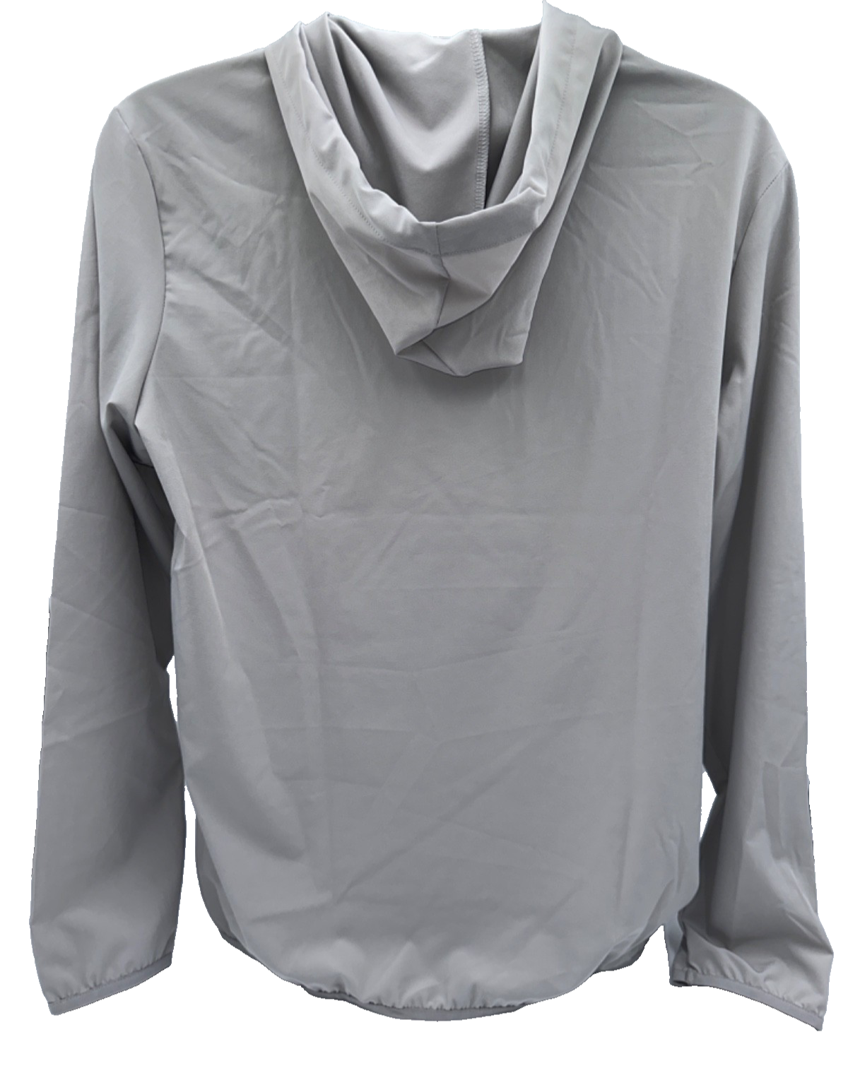 $70 Adidas Men's Woven Pull Over Hoodie - Grey - Medium - New With Tags