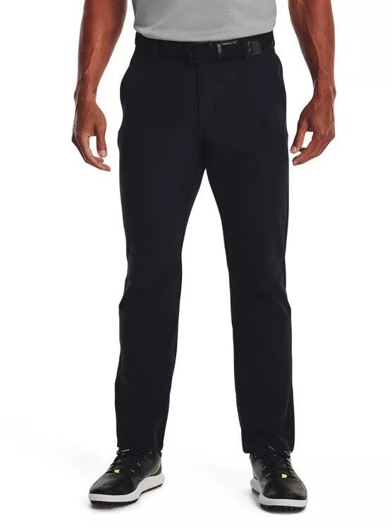 $70 Under Armor Men’s Wicking Golf Flat Tech Pants -Black - Size: 32W 30L - New