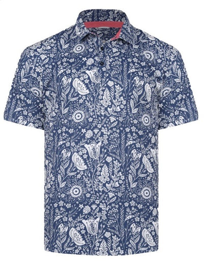 $65 Swannies Men’s Golf Trey Polo Shirt- Navy/White- XLarge - New With Tags