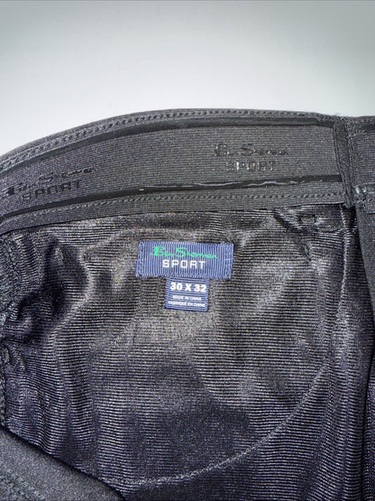 $89 Ben Sherman Men’s 4 Way Stretch Tech Pants- Black- 30W x 32L - New with tag