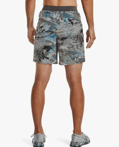 $60 Under Armour Men’s-Shorebreak Boardshort- Blue/Grey Camo- Medium-New Tag
