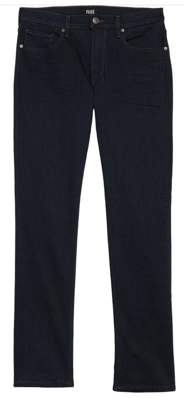 Paige Men's Pants Federal Jeans- Pants- Samson (Dark Blue) - 29Wx32L -$199