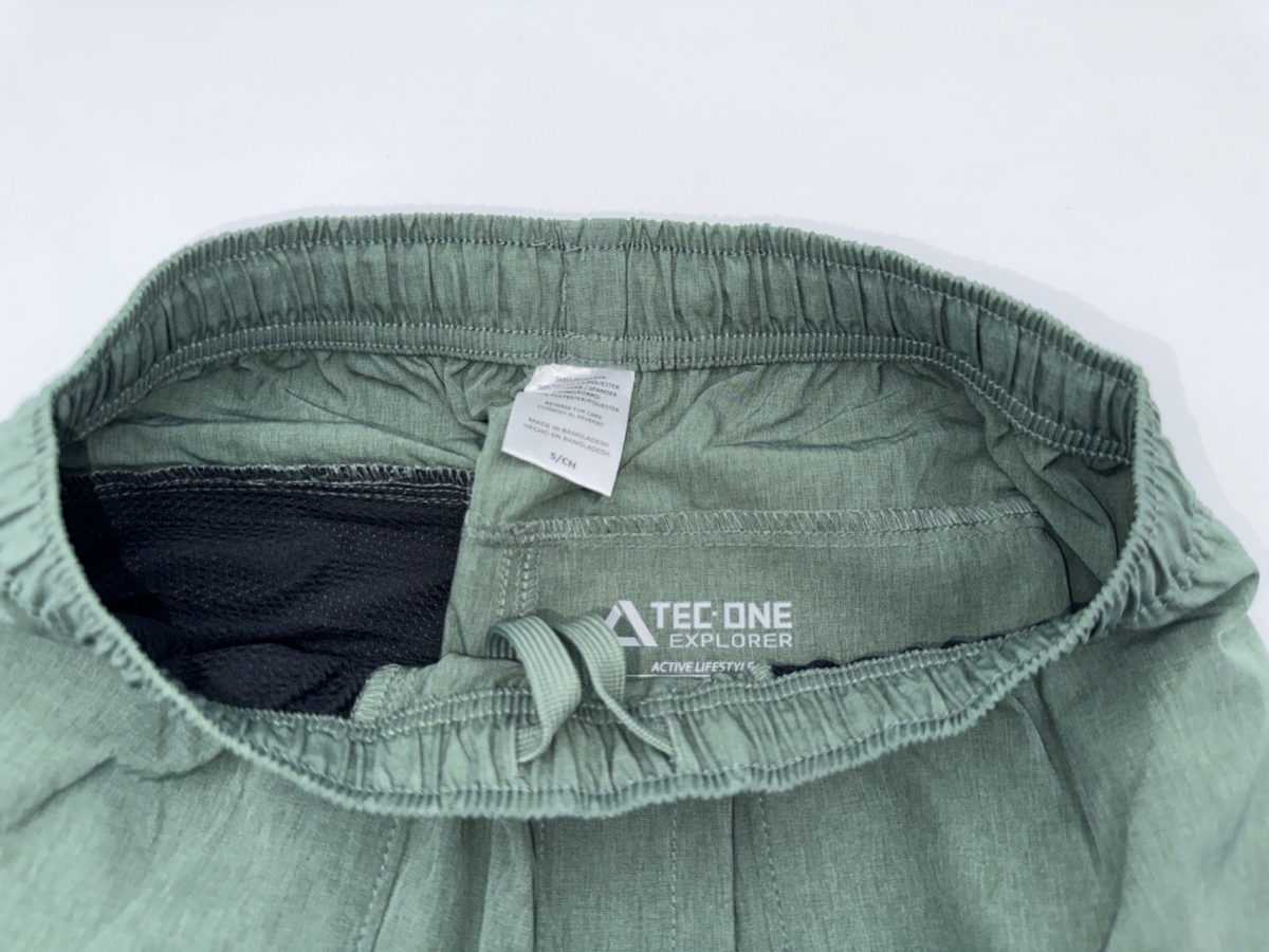 Tec One Explorer Men’s Shorts 6” - 301 Green - Small - New With Tag