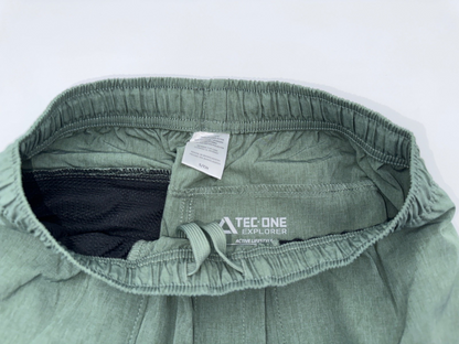 Tec One Explorer Men’s Shorts 6” - 301 Green - Small - New With Tag