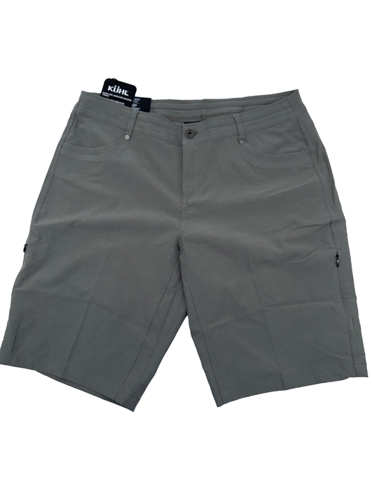 $95 KUHL Women’s Trekr Shorts 11” - Stone - 6355 - Size 8 (33W) - New with tag