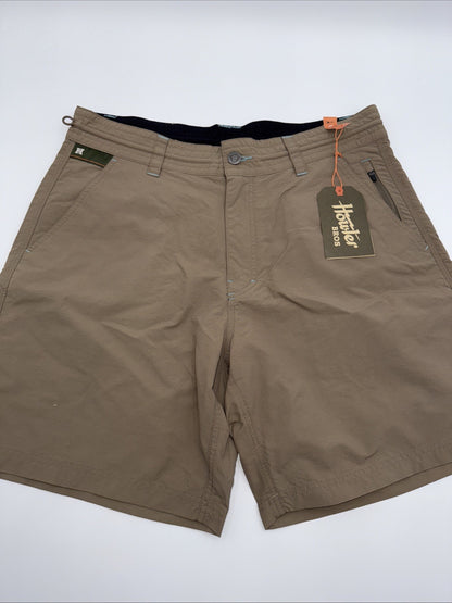 $69 Howler Bros Men's Horizon Hybrid Shorts 2.0 7.5" Inseam- Isotaupe- 33W - New