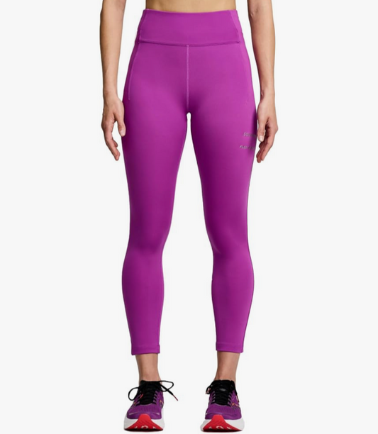 $85 Saucony Women’s Fortify Crop Tights - Orchid - Large - New With Tags