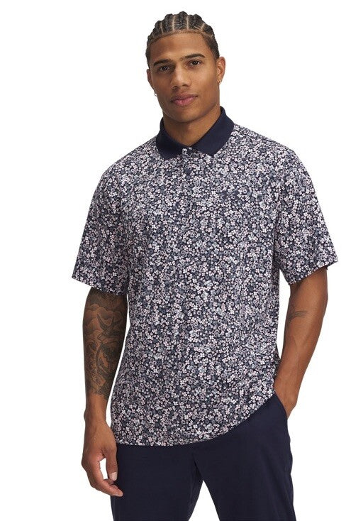 $60 Under Armour Men's UA Matchplay Polo Shirt-Down Pour- Size: Medium - New Tag