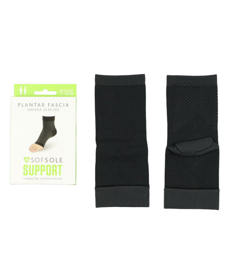 SOF SOLE Unisex Ankle Sleeves sz L / XL Large / X-Large Black Running Training
