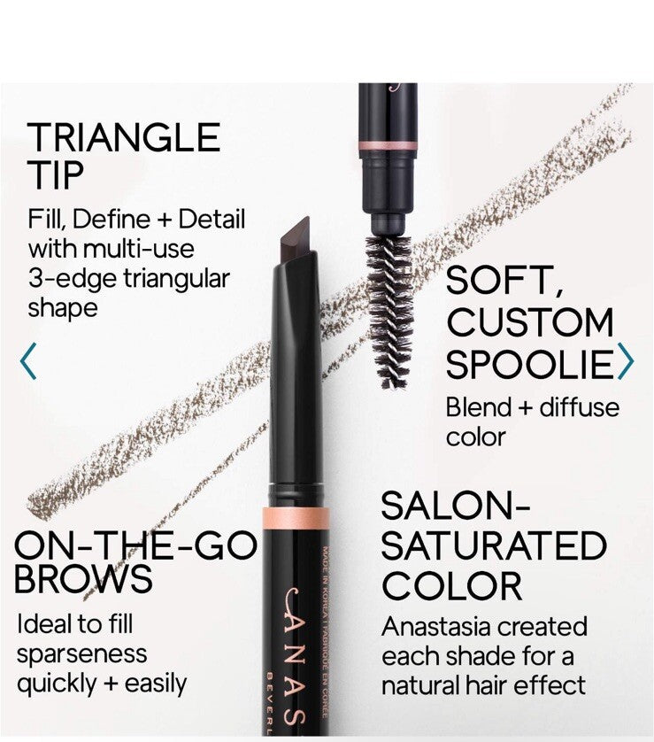 Anastasia Beverly Hills Brow Studio Kit Mini Brown Gel + Pencil Set- Great Deal!