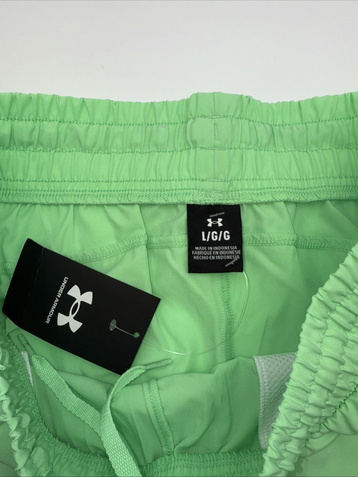 $40 Under Armour Women’s Vanish Shorts 3” - Lime - Large - New With Tag