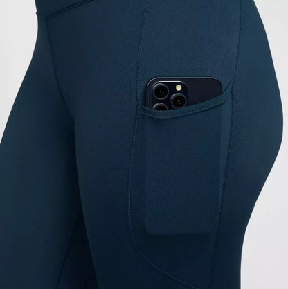 $60 Nike Women's Training Leggings - FN3241478 - Teal - Medium - New With Tags