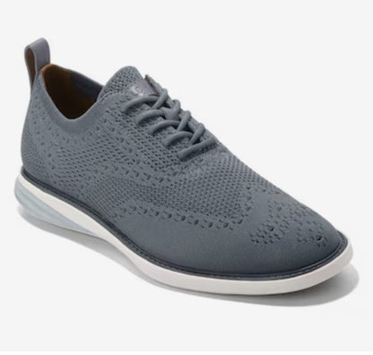 Cole Haan Men’s Grand Evolution Stitchlite Wingtip Oxford -Storm Blue- 10M- New
