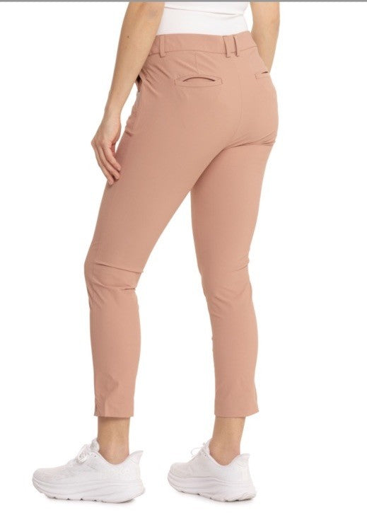 $149 KJUS Women’s Ice Light 7/8 Golf Treggings Pants- Clay- Size34 / US 4-NWT