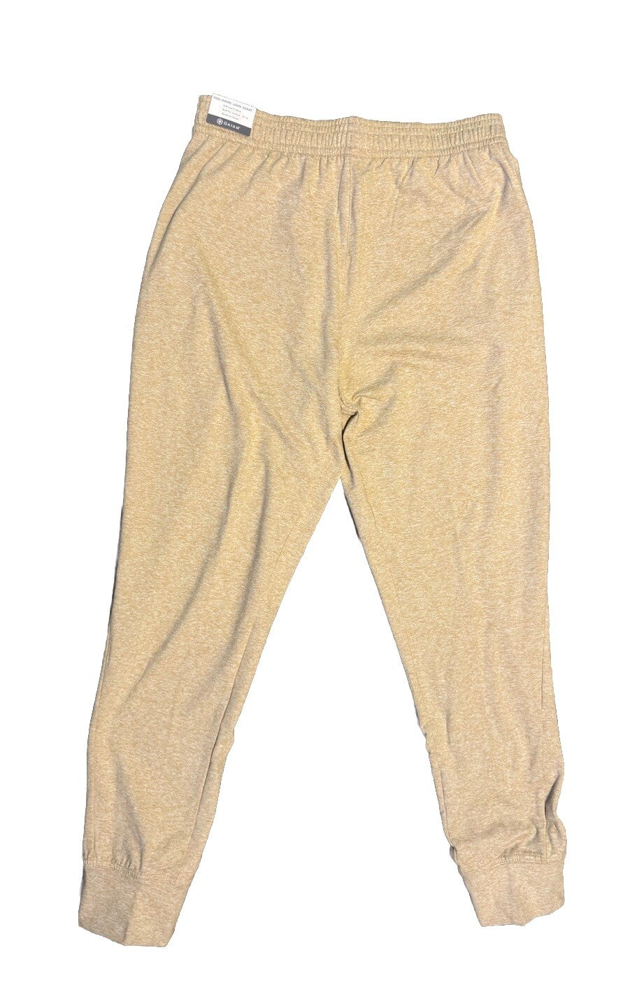 $62 Gaiam Men’s Inner Strength Slim Fit Jogger Pant- Humus Heather - Medium