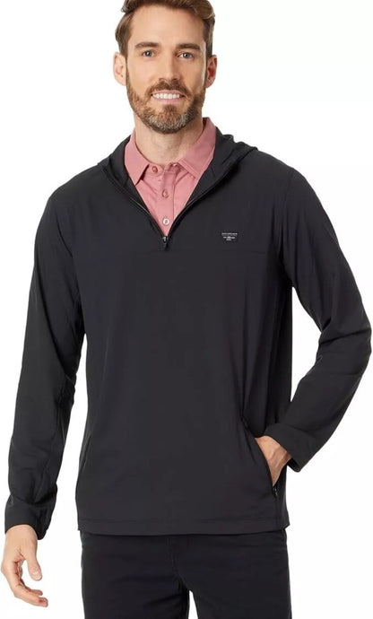 $150 Travis Mathew Men’s Ancient Ruins Soft Micro Hoodie-Black- Small- New Tags