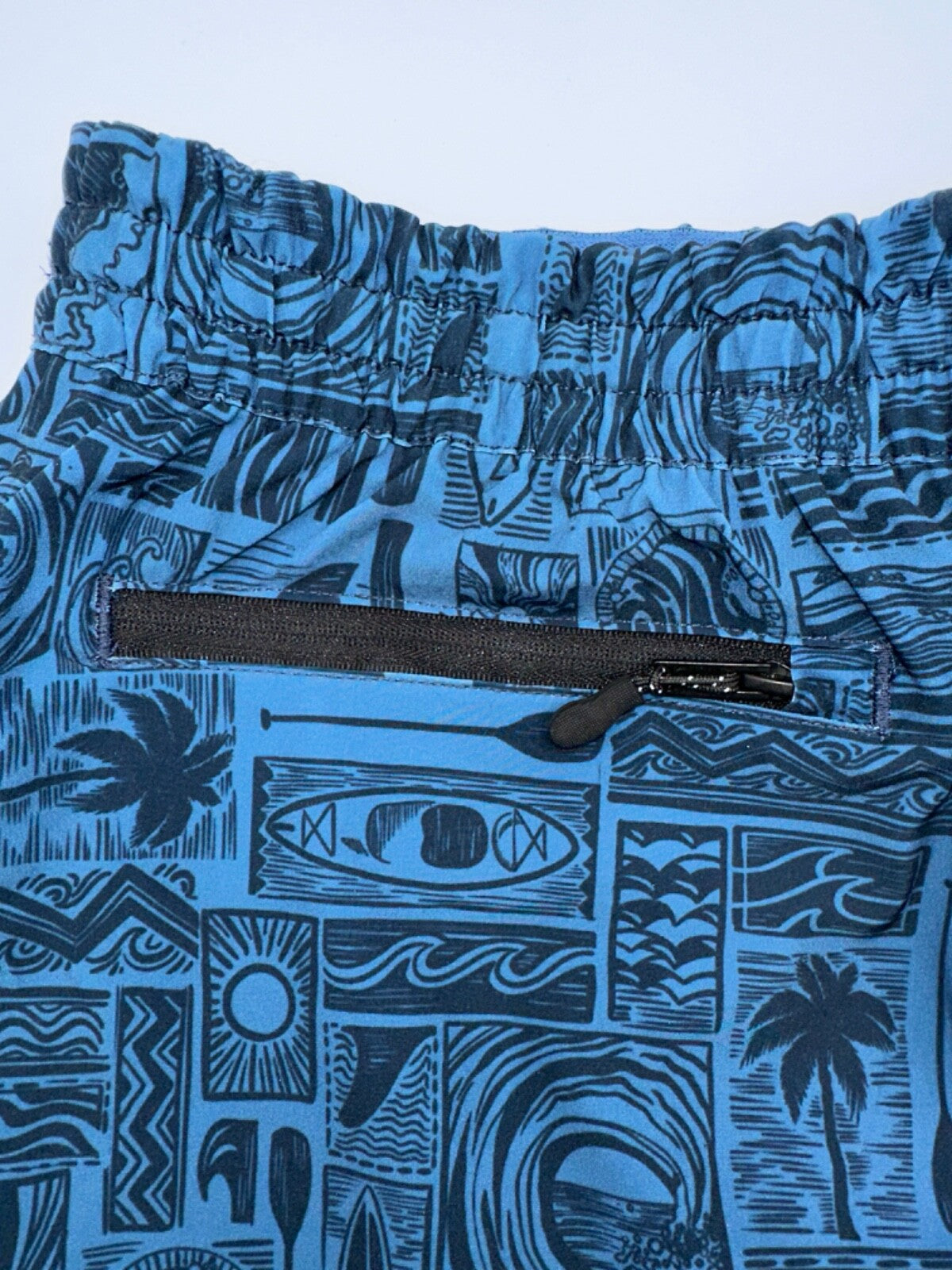 $40 Reel Life Men’s Lined Swim Trunk  6.5” - Dark Blue - Small - New with tag