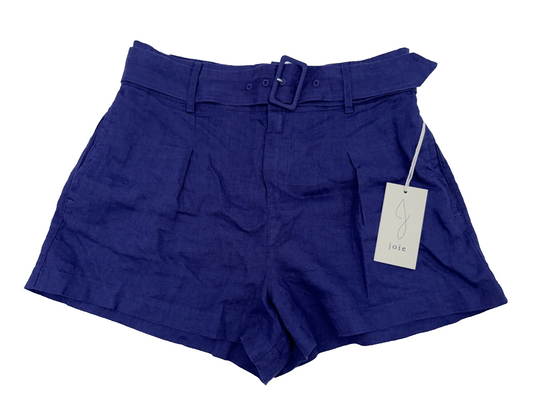 $72 joie Women’s Linen Shorts 3” - Blue (Purple) - Medium - New With Tags