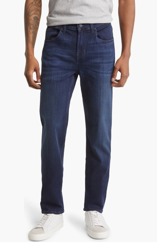 $199  7 For All Mankind Men’s Slimmy Squiggle Slim Fit Jeans - Mid Blue-30W 33L
