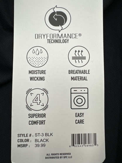 $40 Ultra Performance Men’s Joggers - ST 3 BLK - Black - Medium - New With Tag