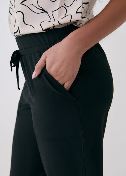 $99 Lole Life Women’s Olivie Joggers-Black Beauty-Small-New With Tags