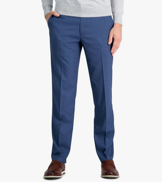 $60 J.M. Haggar Men’s- Stretch Pant- Chambray - 32Wx30L - New with tag