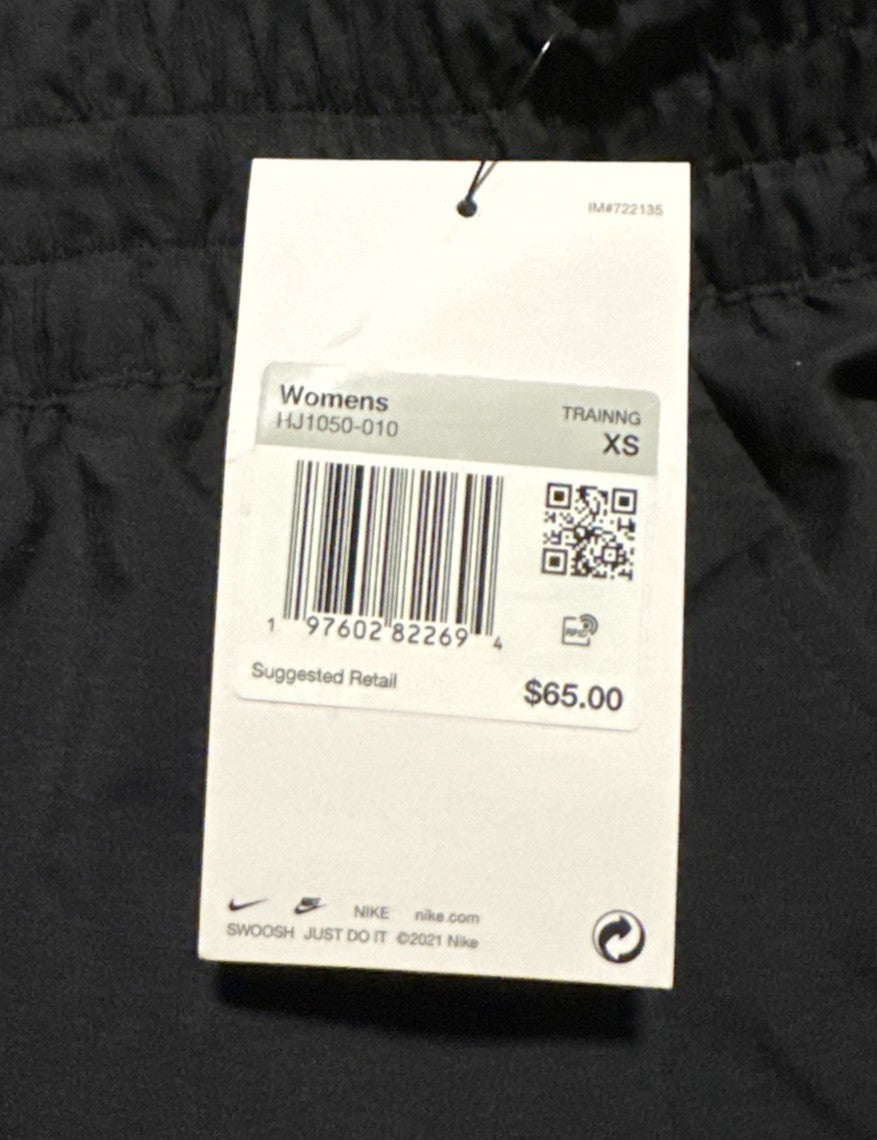 $65 NIKE Women's dri-FIT High Waisted 7/8 Joggers HJ1050-010 - Black-XSmall -New