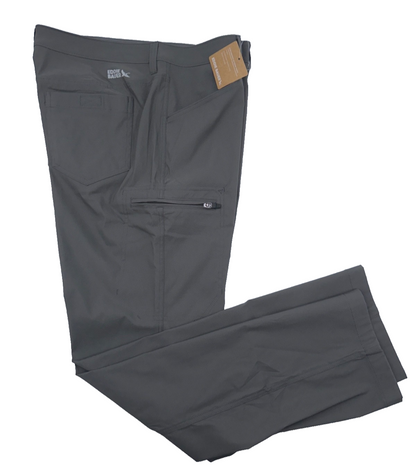 $70 Eddie Bauer Men's Rainier Tech Pants - Dark Smoke - Size 34W x 32W - New
