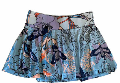 Jamie Sadock Women’s 16" Ikebana Print Golf Skort -Blue Floral- Size 2- MSRP $93