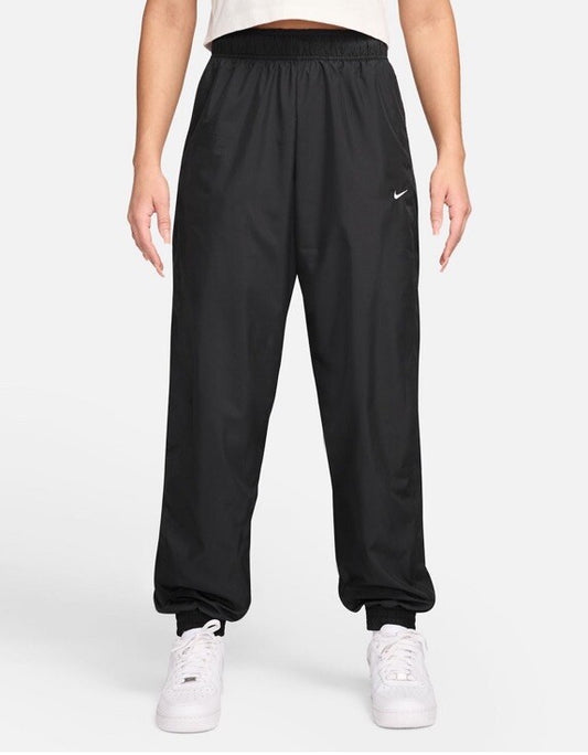 $65 Nike Women’s Mid Rise Oversized Track pants Joggers- Black- Medium -New Tags