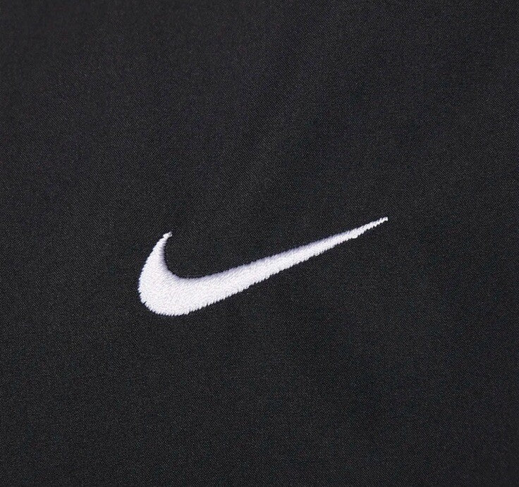 $76 Nike Women's Woven Oversized Hooded Jacket FV6298-010 -Black- Large - New