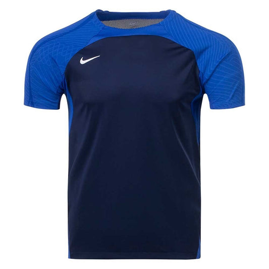 $42 Nike Women’s Dri-fit Strike 2 Short Sleeve Soccer Jersey-Blue/Navy-Medium