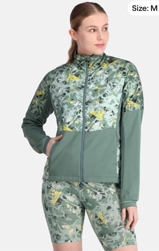 $130 Kari Traa Women’s Ragna Jacket Casual Training- Murk Green- Medium- New