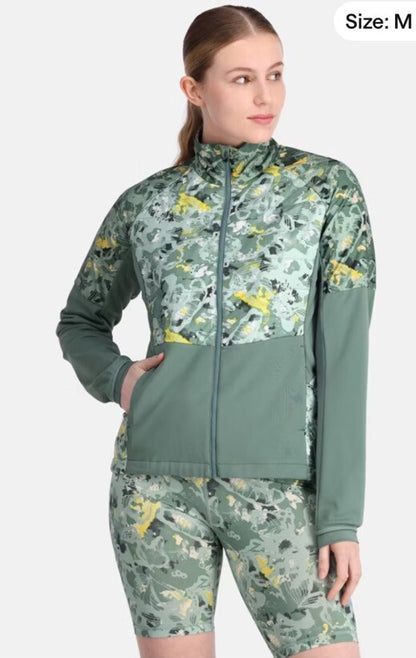 $130 Kari Traa Women’s Ragna Jacket Casual Training- Murk Green- Medium- New