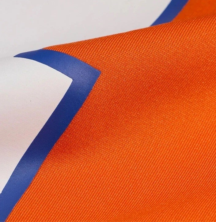 Nike men’s Bo Nix Denver Broncos Mile High 1977 Throwback Jersey-Orange-Medium