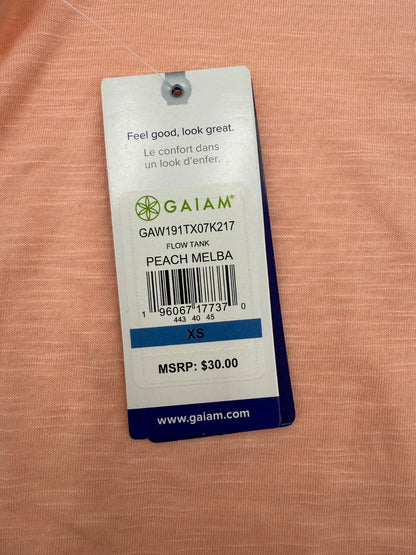 Gaiam Women’s-High-Low Tank Top- Peach Melba- XSmall- New Tag