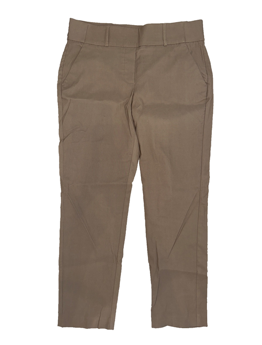 $40 Simply Vera Vera Wang Women’s Mid Rise Skinny Ankle Pants-Taupe Gray-Medium
