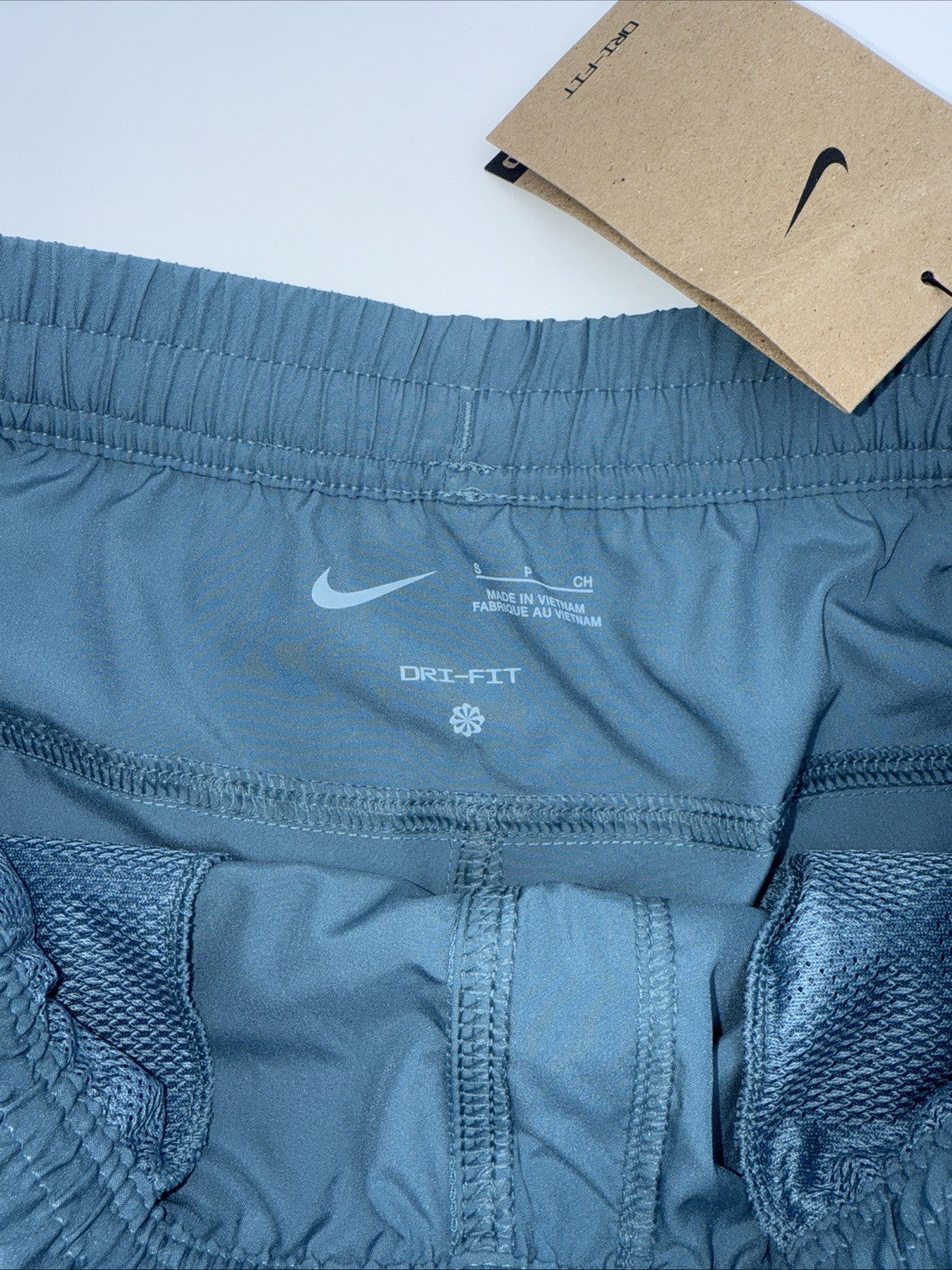 Nike Men's Form Dri-FIT 7" Unlined Versatile Shorts-Smokey Blue- Small - New Tag