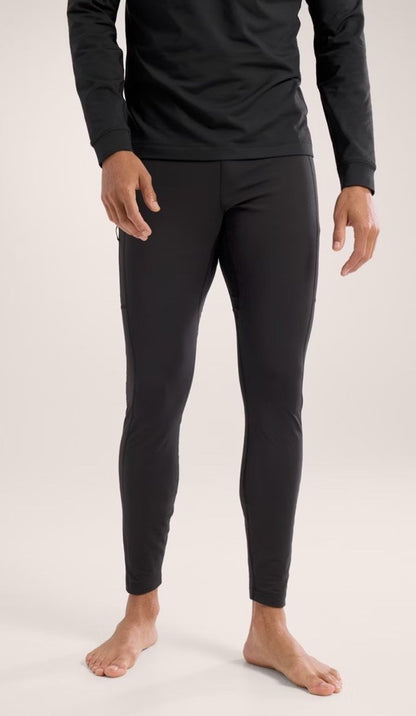 $100 Arc'teryx Men’s Rho Hybrid Bottoms Stretch -  Black - Small- New Tags