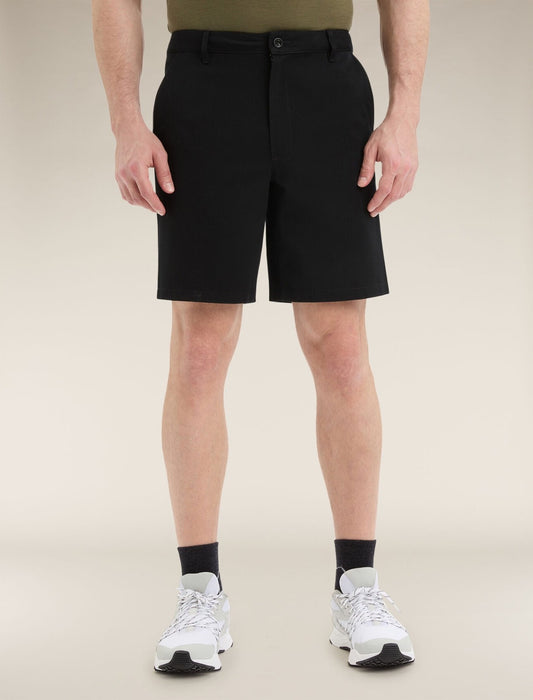 $140 icebreaker Men's Merino Berlin Shorts - Black - Size 30 - New With Tags