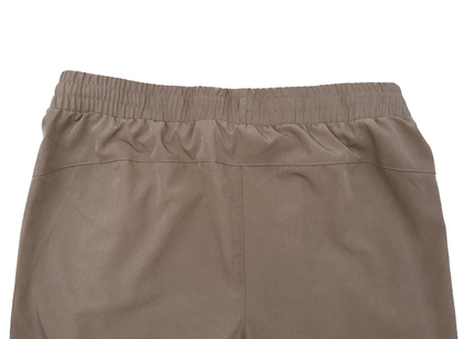 $60 Asics Men's Woven Stretch Pants - Khaki/ KH093 - Medium - New With Tags