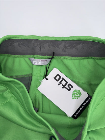 $138 Stio Women's Gannett Peak Fleece Pants-  Alpine Green- Medium- New Tags