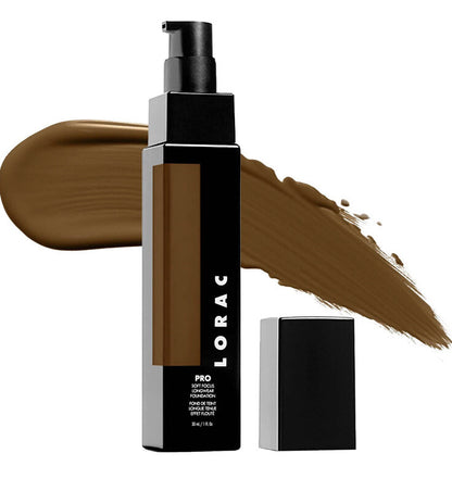 2 Pack- LORAC Cosmetics Pro Soft Focus Longwear Foundation- 25 Deep- 1 Fl. Oz.