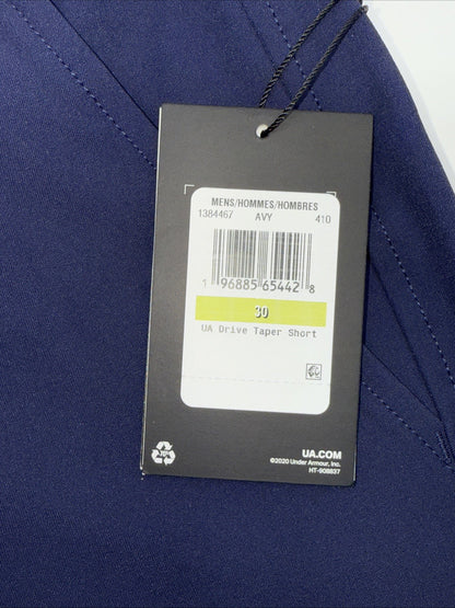 $80 Under Armour Men’s UA Storm Golf Shorts 4-Way Shorts 1377302- Navy- 30W- NWT
