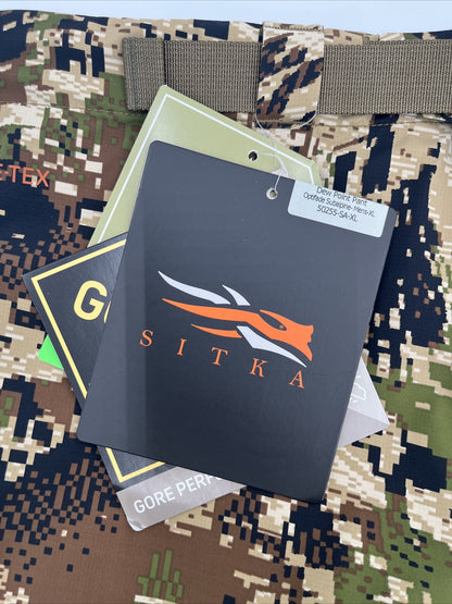 Sitka Gear Men’s Dew Point Pant - Optifade Subalpine- XLarge - New Tags $329