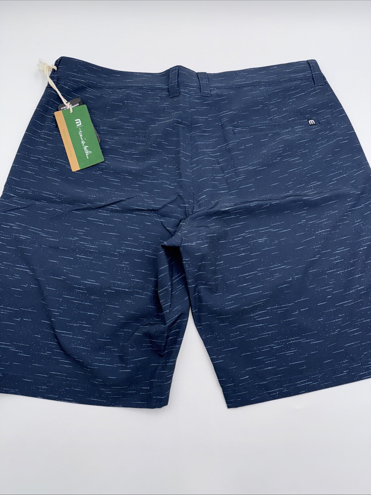 $89 Travis Mathew Men’s Solo Trip 9” Shorts - Dress Blues - 34W - NWT